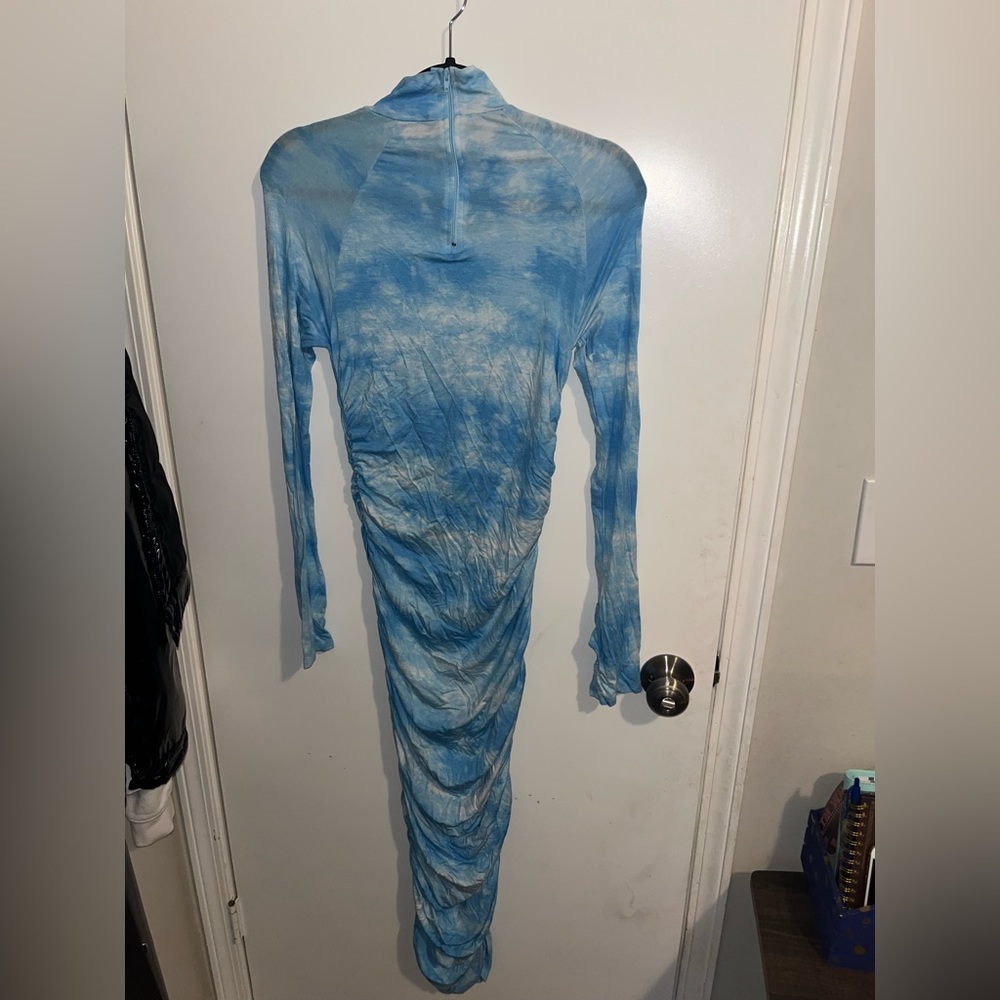 Blue in the sky maxi dress